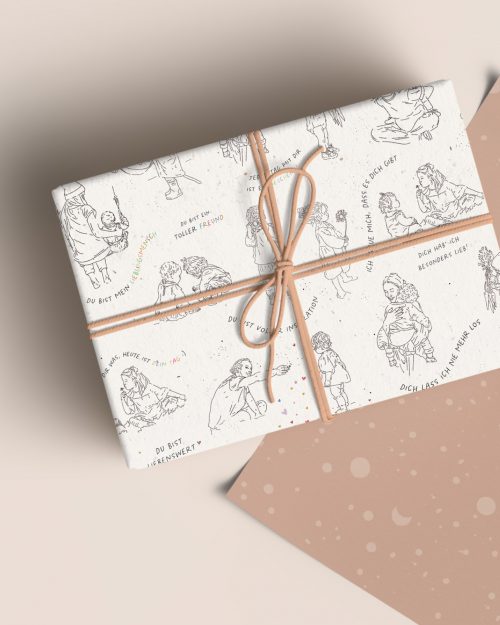Geschenkpapier Lieblingsmensch – Bild 4