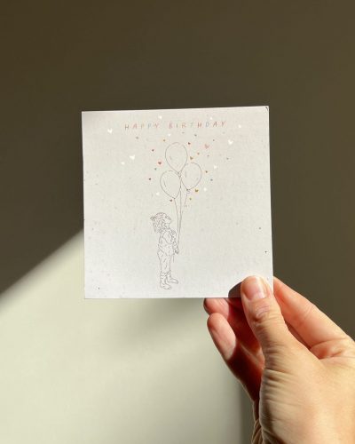 Postkarte "Happy Birthday"