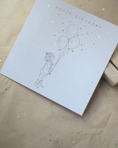 Postkarte "Happy Birthday"