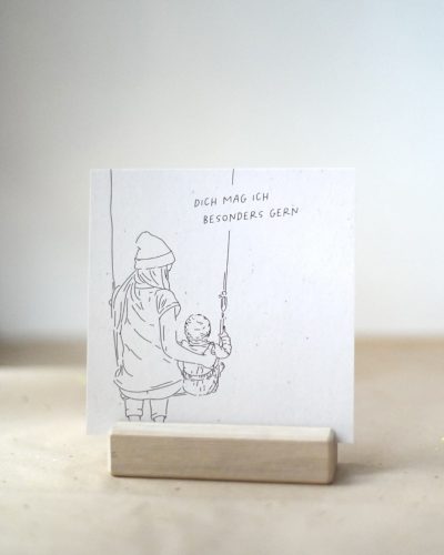 Postkarte Du bist mein Lieblingsmensch